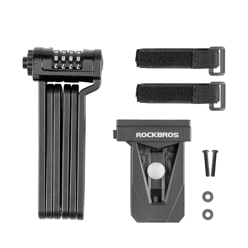 Bicycle folding lock